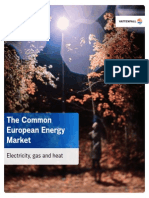 Common European Energy Market 2011