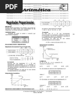 Aritmetica Tema 14 - Magnitudes Proporcionales