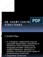 VBS Control Structures