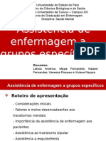 Assistencia de Enfermagem A Grupos Especificos