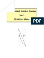 Commande Optimale Des Syst' Emes Dynamiques Cours 1 Introduction Et Historique