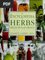 The Encyclopedia of Herbs, Spices and Flavorings