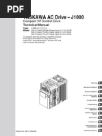 Yaskawa J1000 Manual