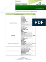 Training Vulcan Module List and Registration Form PDF