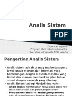 Analis Sistem