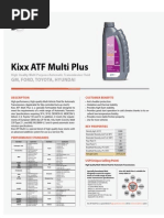 Kixx ATF Multi Plus - Catalog