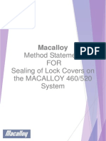 Lock Cover Sealing Method Statement Rev 1