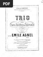 Emile Agnel Trio Oboe Cello Piano