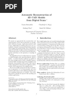 Automatic Reconstruction of 3D CAD Models From Digital Scans