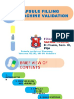 Capsule Filling MC Validation