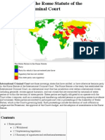 States Parties To The Rome Statute of The International Criminal Court - Wikipedia, The Free Encyclo
