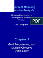 Spreadsheet Modeling & Decision Analysis: A Practical Introduction To Management Science