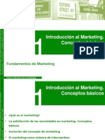 Tema 1 - Introducción Al Marketing, Conceptos Básicos