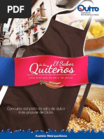 Cocina Sabor de Los Quiteños. Ecuador