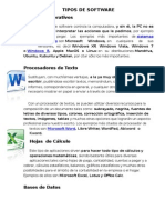 Tipos de Software