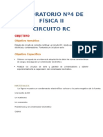 Laboratorio Nº4 de Física II Circuito RC