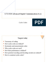  Cyclic Codes