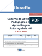 Apostila Filosofia 2 Ano 4 Bimestre Professor