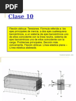 Clase 10 - Flexion Oblicua