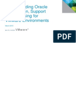 Understanding Oracle Certification Support Licensing VMware Environments