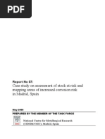 Case Study On Assessment of Stock at Risk and Mapping Areas of Increased Corrosion Risk in Madrid, Spain