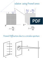 Intensity Calculation Using Fresnel Zones: Obstacles