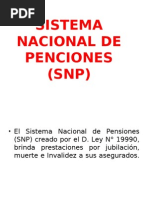 Sistema Nacional de Penciones 