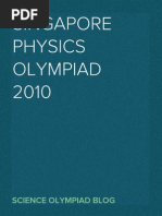 Singapore Physics Olympiad 2010