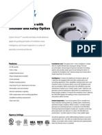 System Sensor 2WTR-B Data Sheet