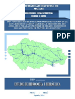 Estudio Diseño Hidraulico Defensa Ribereña