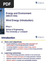 Wind Energy Introduction