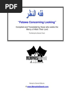 "Fatawa Concerning Looking": Compiled and Translated by Those Who Seeks The Mercy of Allah Their Lord