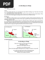 Accelerating On A Ramp