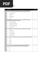 Electrochemistry