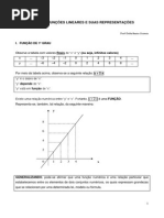 AULA 5 - Funções Lineares