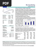 Morning Briefing: Attock Petroleum Limited: A Good BUY