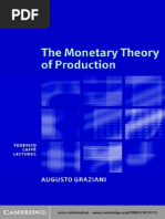 Graziani, A., (2003), The Monetary Theory of Production