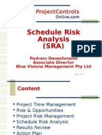 Schedule Risk Analysis 