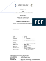 Silabo Estructura Funcion Celular y Tisular II Dra. Morin I 2015