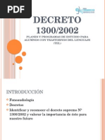 Decreto 1300