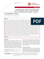 Bevacizumab in Combination With Chemotherapy For The Treatment of Advanced Ovarian Cancer