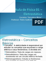 Aula de Física 01 - Eletrostática