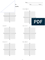 Graphing Linear Inequalities