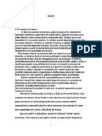 1.1.conceptul de Salariu. În Teoria Şi Practica