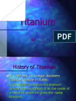 History of Titanium