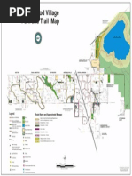 Greenwood Village Park and Trail Map: Route Name and Approximate Mileage