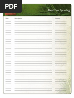 Track Your Spending