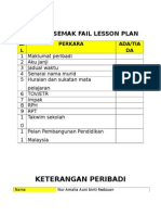 Senarai Semak Dan Divider Dan Biodata