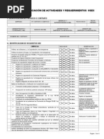 Formato Iniciacion de Actividades y Requerimientos HSEC