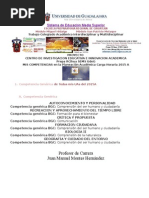 A Competencia Genérica de Todas Mis UAs Del 2015A